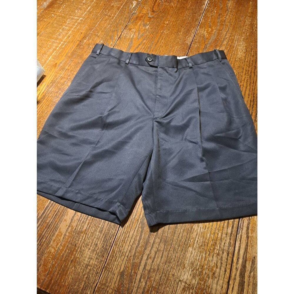38" Regular Berle Blue Casual Shorts with Pockets and Belt Loops